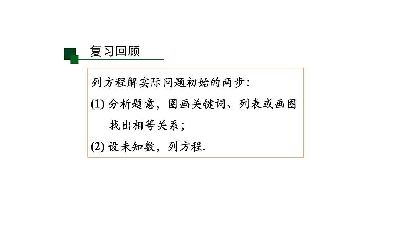 2021-2022学年人教版七年级上册课件 3.2 一元一次方程（二）-2第2页