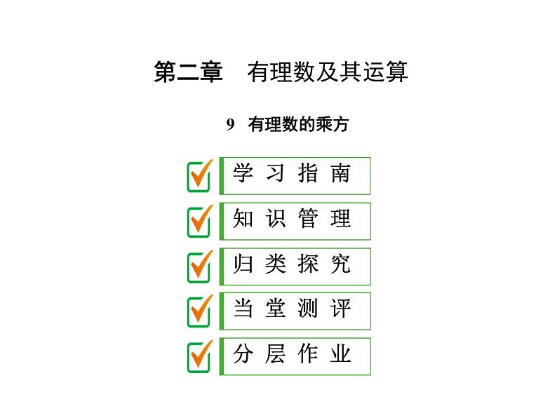 2.9 有理数的乘方 课件PPT01