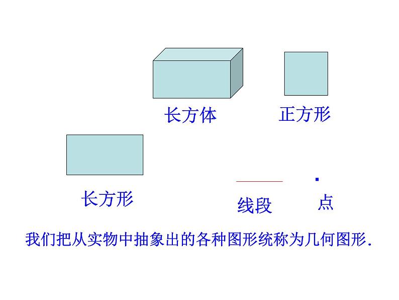 初中数学教学课件：4.1.1  立体图形与平面图形（人教版七年级上）05