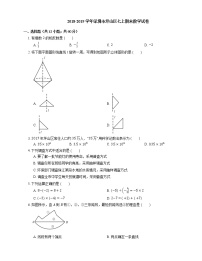 2018-2019学年深圳市坪山区七上期末数学试卷