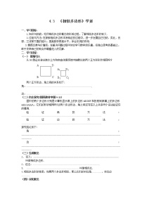 北师大版九年级上册3 相似多边形导学案