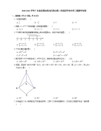 2020-2021学年广东省深圳市南山区南山第二外国语学校中考三模数学试卷