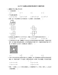 2019年广东省佛山市南海区狮山镇中考三模数学试卷