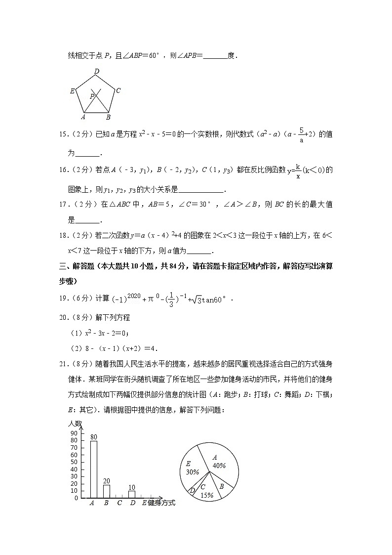 2020年江苏省常州市中考数学模拟试卷（5月份）03