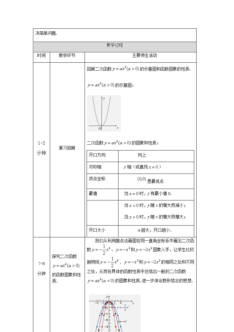 人教版九年级上册22.1.2二次函数y=ax2的图象和性质（3）-1教学设计02