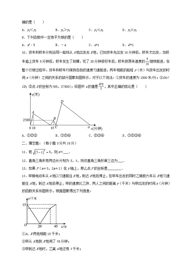 北师大版 数学八年级上册 八年级数学期中检测模拟卷（解析版+学生版）02