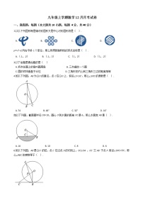 2020-2021年安徽省芜湖市九年级上学期数学12月月考试卷