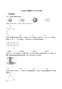 2020-2021年江苏省连云港市八年级上学期数学10月月考试卷