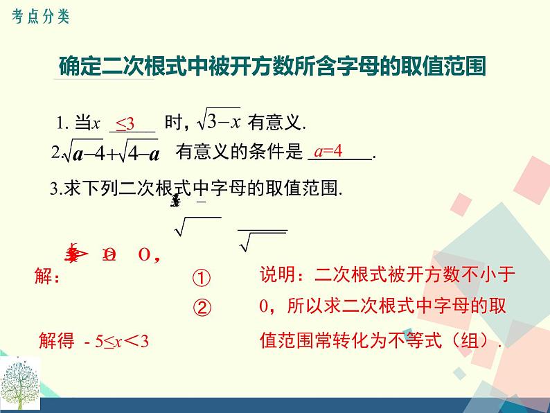 第21章二次根式 复习和小结课件 华师大版数学九年级上册第6页