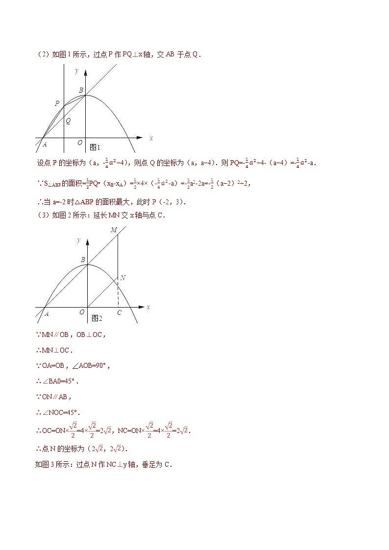 专题08 二次函数与菱形存在型问题-版突破中考数学压轴之学霸秘笈大揭秘（教师版）02