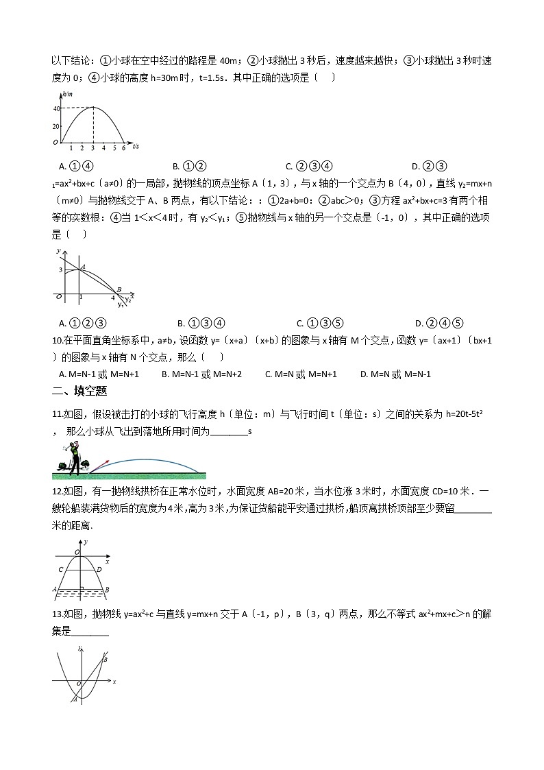 2020-2021年安徽合肥名校九年级上学期数学第一次月考试卷及答案第2页