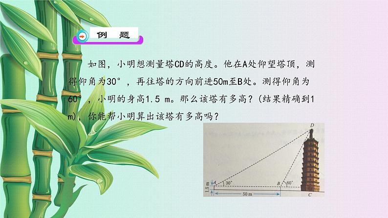 鲁教版（五四制）九年级上册数学第二章 直角三角形的边角关系《三角函数的应用》课件06