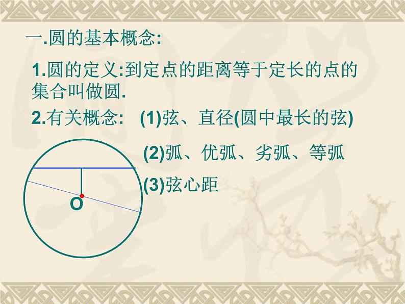 人教部编数学九上24 圆的复习课件_人教新课标版03