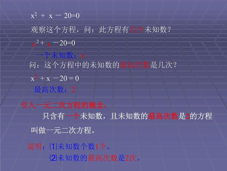 人教部编数学九上人教部编数学九上21 一元二次方程课件PPT第3页