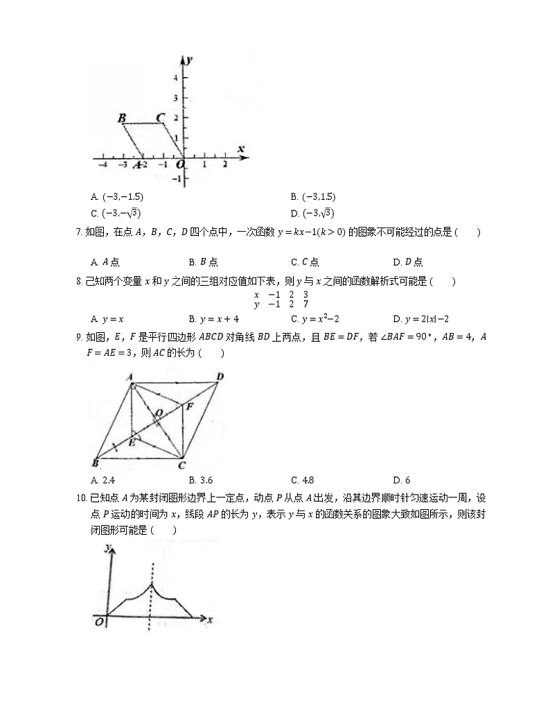 2020-2021学年北京市海淀区十一龙樾实验中学八下期中数学试卷02