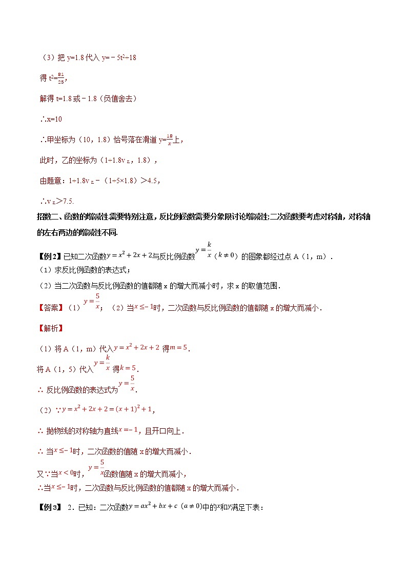 第1.9讲 二次函数的综合-备战中考数学热点难点突破（教师版）练习题学案03