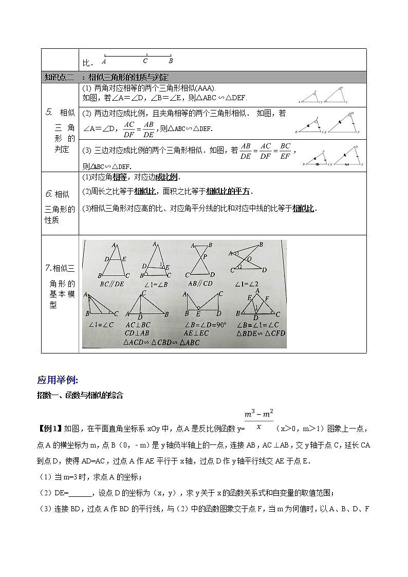 第2.1讲 相似形的综合题-备战中考数学热点难点突破（教师版）学案第2页