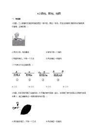 人教版七年级上册4.2 直线、射线、线段当堂检测题