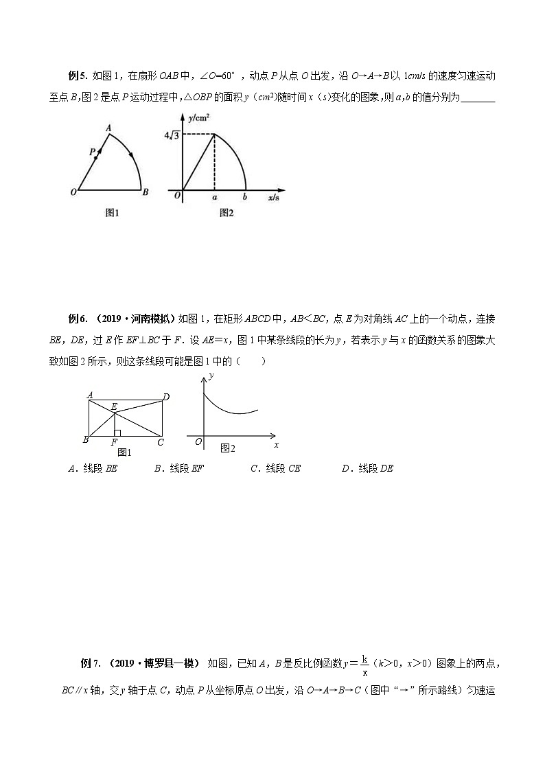 专题02 动点问题中的函数图象及规律探索问题（学生版）学案第3页