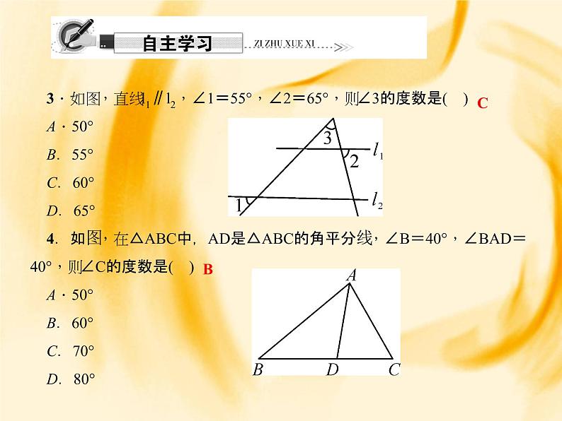 人教数学八上11．2.1　三角形的内角(1)课件PPT03