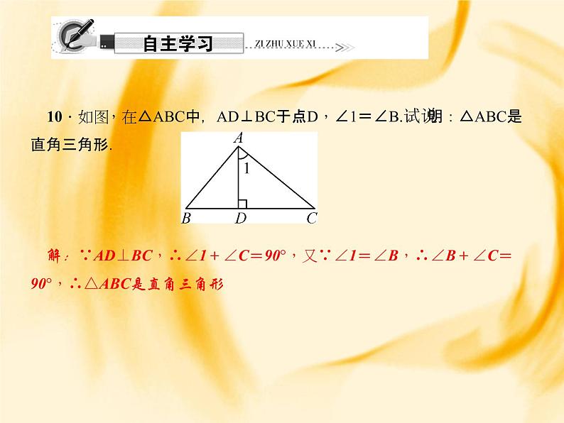 人教数学八上11．2.1　三角形的内角(1)课件PPT07