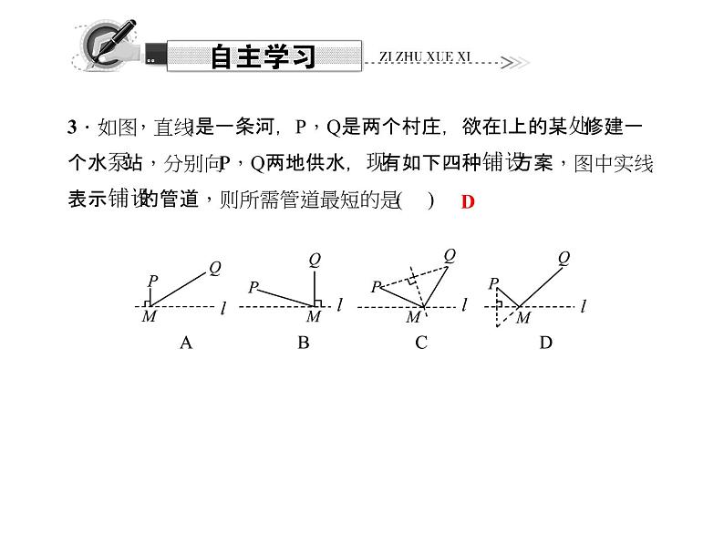 人教数学八上13.4　课题学习　最短路径问题课件PPT第3页