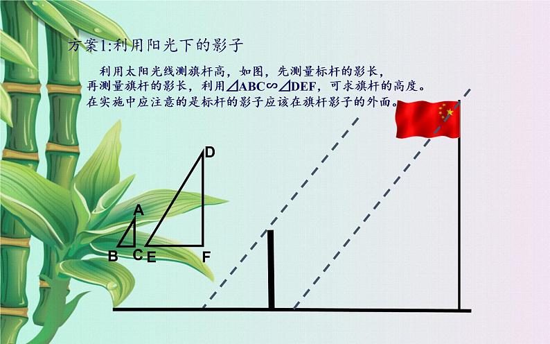 冀教版九年级上册数学  第25章 图形的相似《相似三角形的应用》课件06