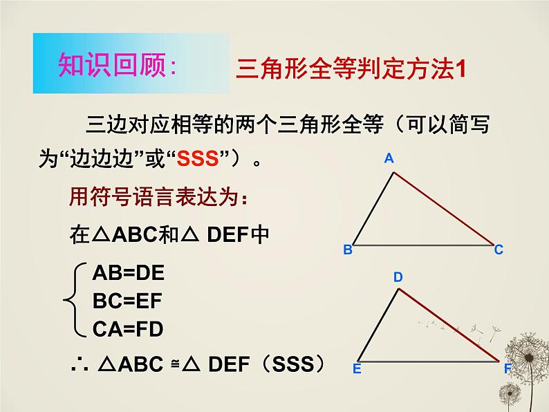 人教数学八上12.2 三角形全等的判定SAS56p课件PPT02