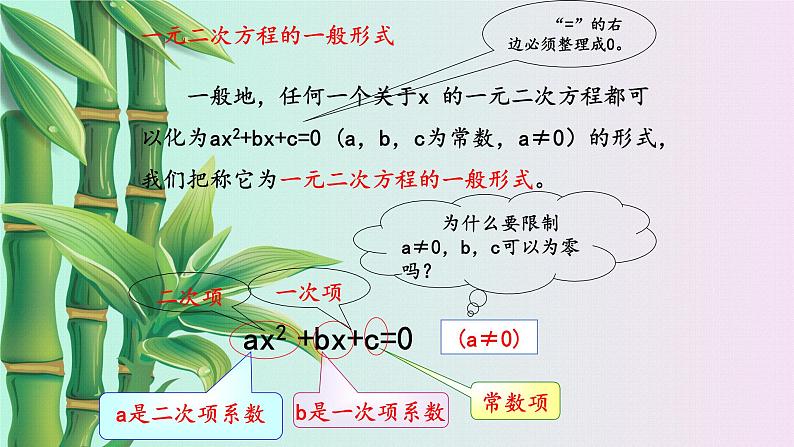 湘教版九年级上册数学 第二章一元一次方程《一元二次方程》课件1第8页