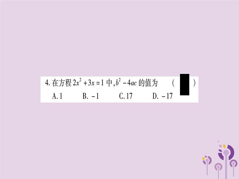 22.2.3公式法 华师大版数学九年级上册 课件204