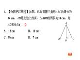 沪科版八年级上册数学习题课件 第15章 15.3.2  等腰三角形性质的应用