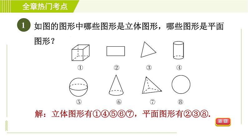 人教版七年级上册数学习题课件 第4章 全章热门考点整合应用04