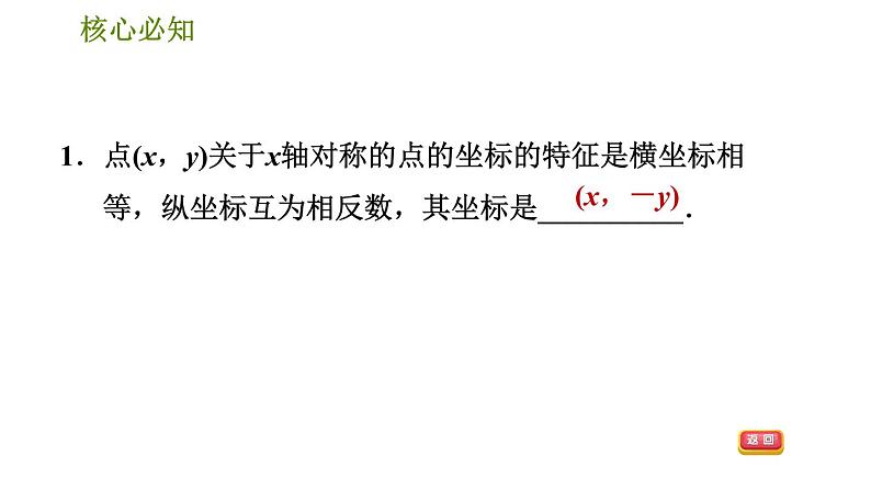 沪科版八年级上册数学习题课件 第15章 15.1.3  平面直角坐标系中的轴对称04