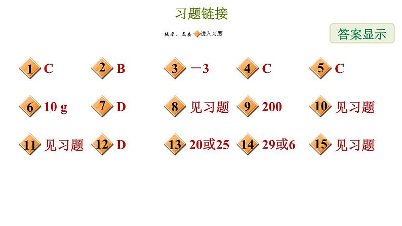 冀教版七年级上册数学习题课件 第5章 第五章综合复习训练02