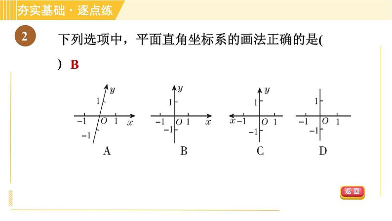 苏科版八年级上册数学习题课件 第5章 5.2.1平面直角坐标系第5页