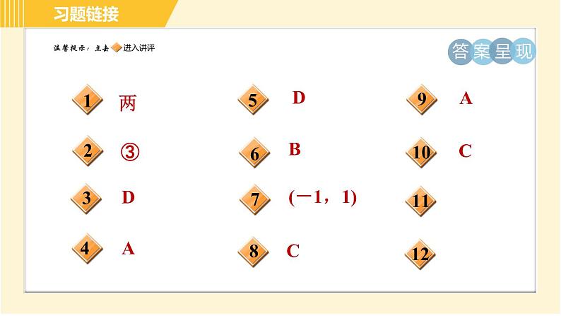 苏科版八年级上册数学习题课件 第5章 5.1位置的确定　02