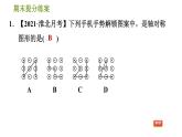 沪科版八年级上册数学习题课件 期末提分练案 第7课时　轴对称图形、线段的垂直平分线和角的平分线