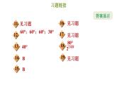 冀教版八年級(jí)上冊(cè)數(shù)學(xué)習(xí)題課件 第17章 17.1.1  等腰三角形的性質(zhì)定理