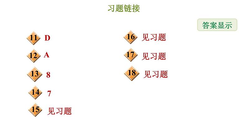 冀教版八年级上册数学习题课件 第15章 15.1.2  二次根式的性质第3页