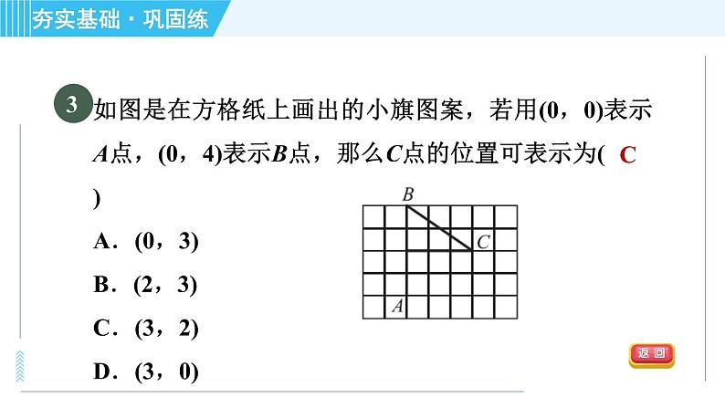 浙教B本八年级上册数学习题课件 第4章 4.1探索确定位置的方法06