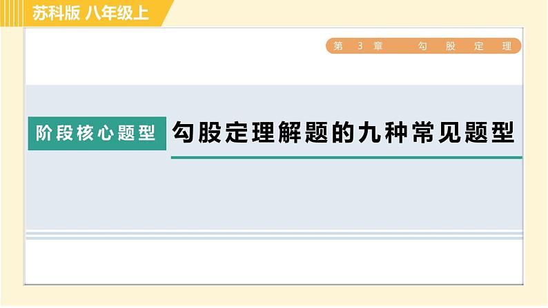 苏科版八年级上册数学 第3章 习题课件01