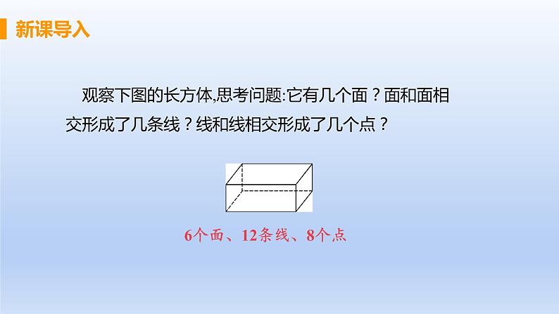 人教版七年级数学上册 4.1.2 点、线、面、体 课件03