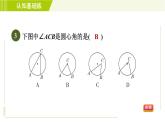 北师版七年级上册数学 第4章 4.5目标二 圆的初步认识 习题课件