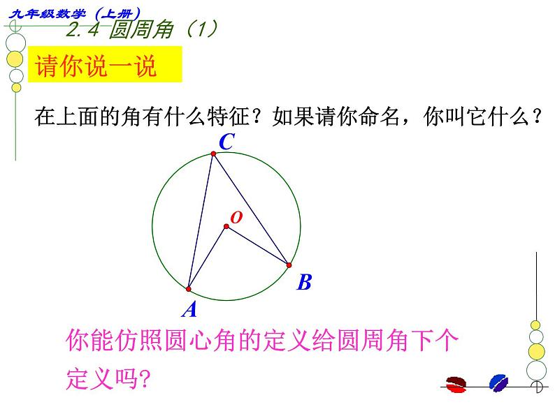 2.4 圆周角 课件 2021—2022学年苏科版数学九年级上册-04