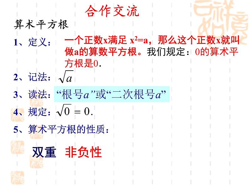 _ 2.2  平方根 课件  2021—2022学年北师大版数学八年级上册05