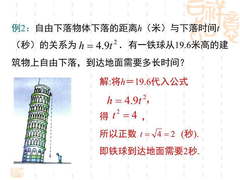 _ 2.2  平方根 课件  2021—2022学年北师大版数学八年级上册08