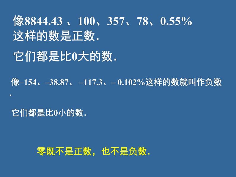 2.1 正数和负数  课件  2021—2022学年苏科版数学七年级上册08