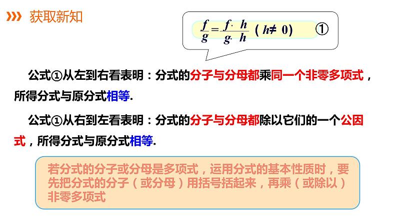 1.1分式   第2课时　分式的基本性质和约分课件 2021—2022学年湘教版数学八年级上册第4页