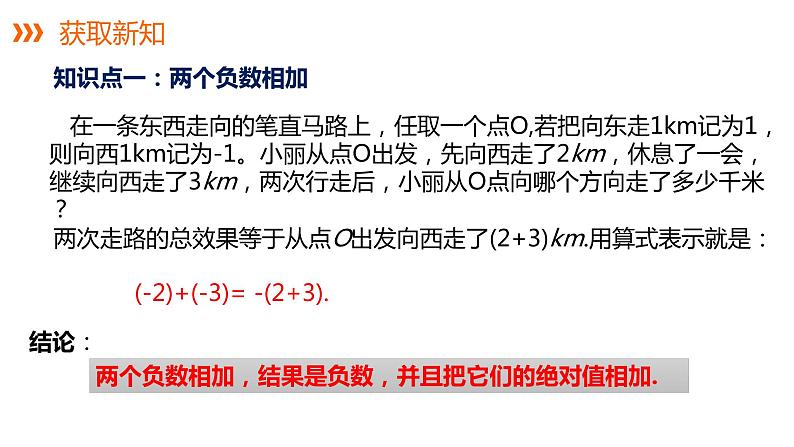 1.4.1 第1课时 有理数的加法---同步课件  2021-2022学年湘教版数学七年级上册第4页