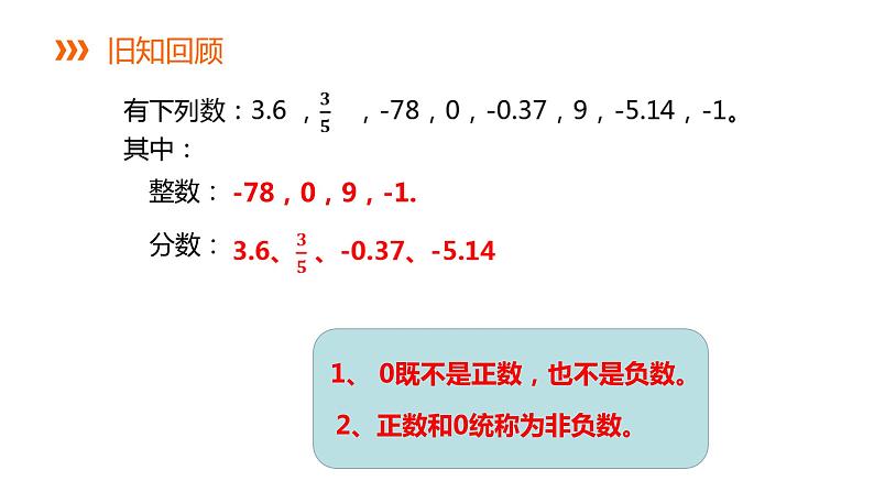 1.2.1 数轴---同步课件  2021-2022学年湘教版数学七年级上册03